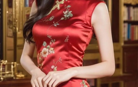 旗袍美女图片,穿越时空的东方韵味展现”