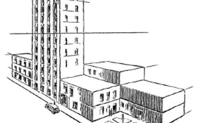 三点透视建筑图,建筑手绘图的立体空间表现技巧